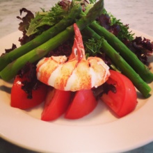 Gluten-free lobster salad from Ed's Lobster Bar